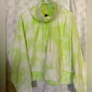 Old Navy Crop Fleece Tie Dye